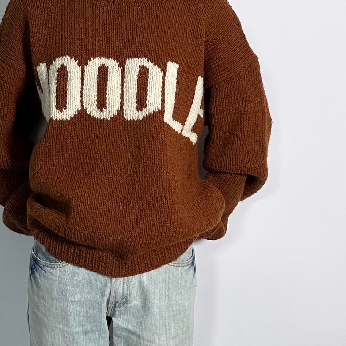 맥마혼 니팅밀스 누들 헤비 울 니트 (on.532)    상품이미지2