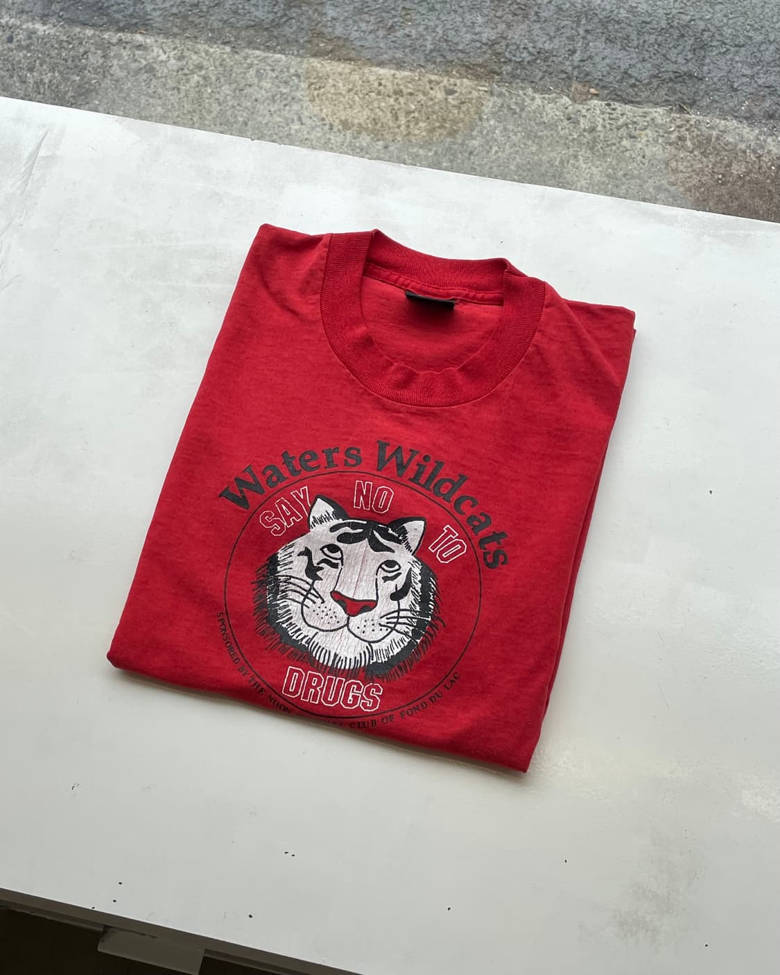 80‘s USA “No Drugs” T-shirt 빈티지 캠페인 티셔츠 상품이미지6