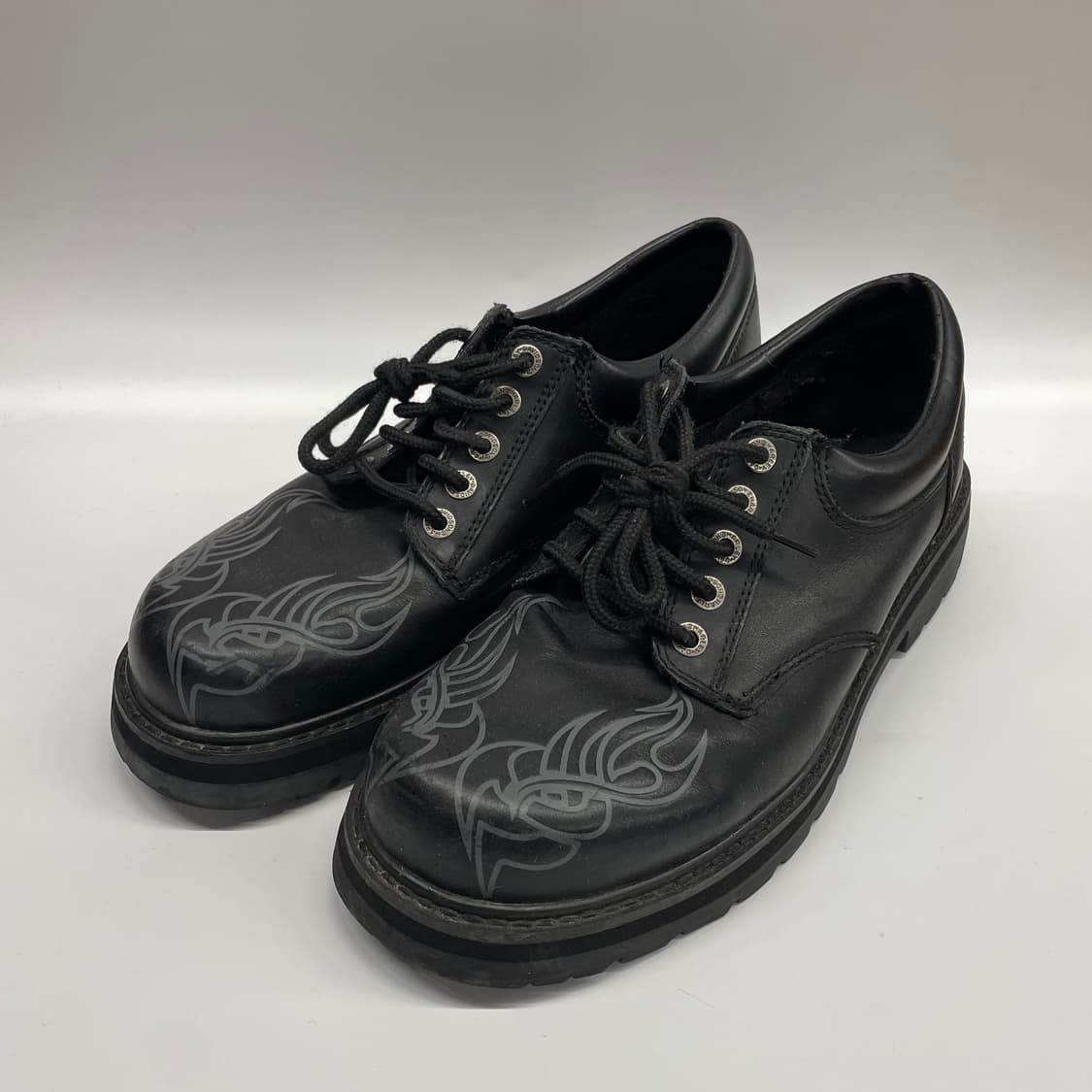 할리데이비슨 가죽 더비슈즈 상품이미지1