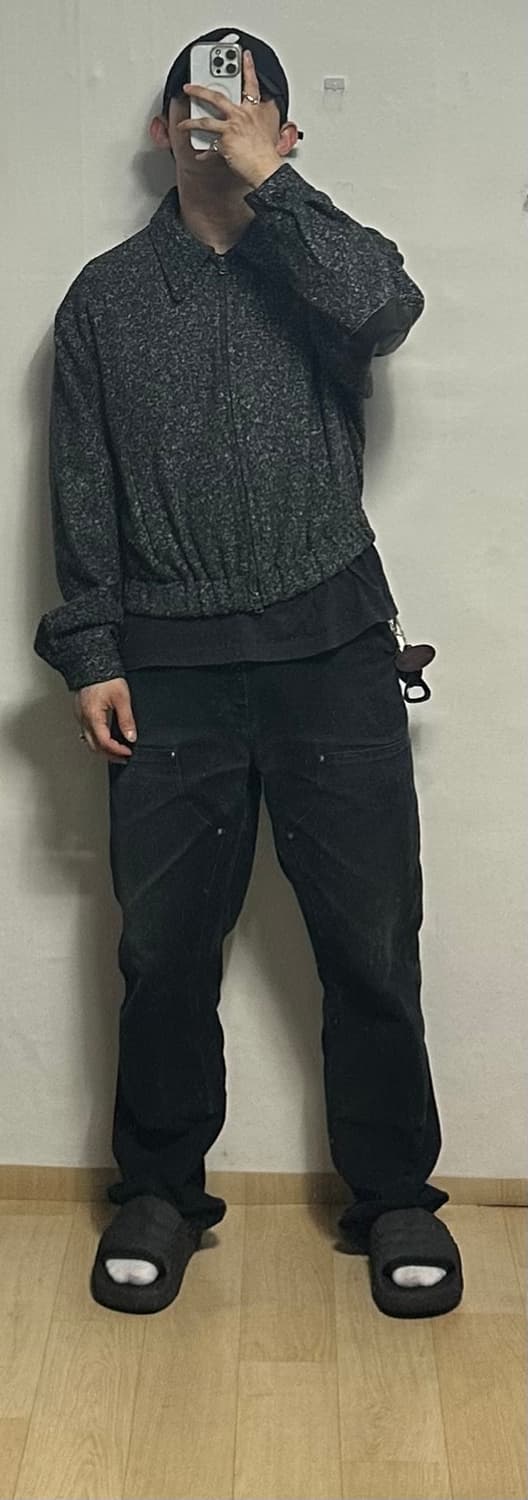 쿠어 네프 레더 패치 블루종 상품이미지5