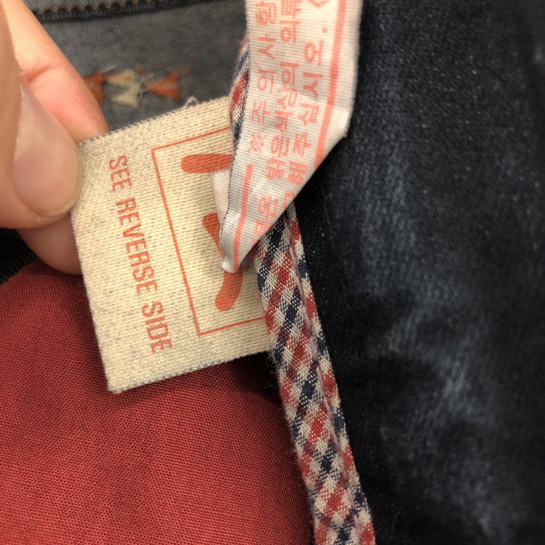 에비수 워크데님 시그니처 청바지 32 인치  상품이미지6