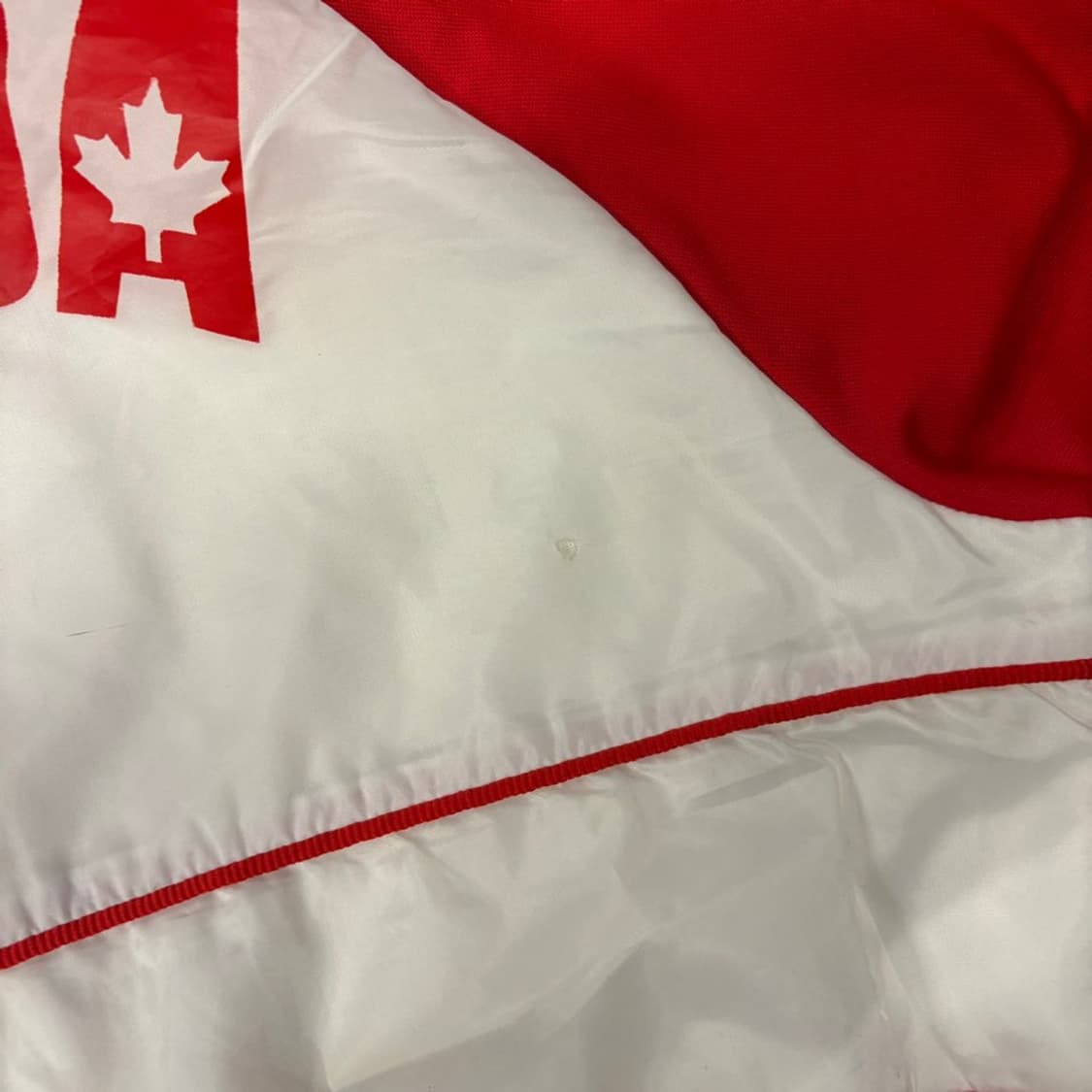 아디다스 레드 화이트 캐나다 져지 트랙탑 90 상품이미지9