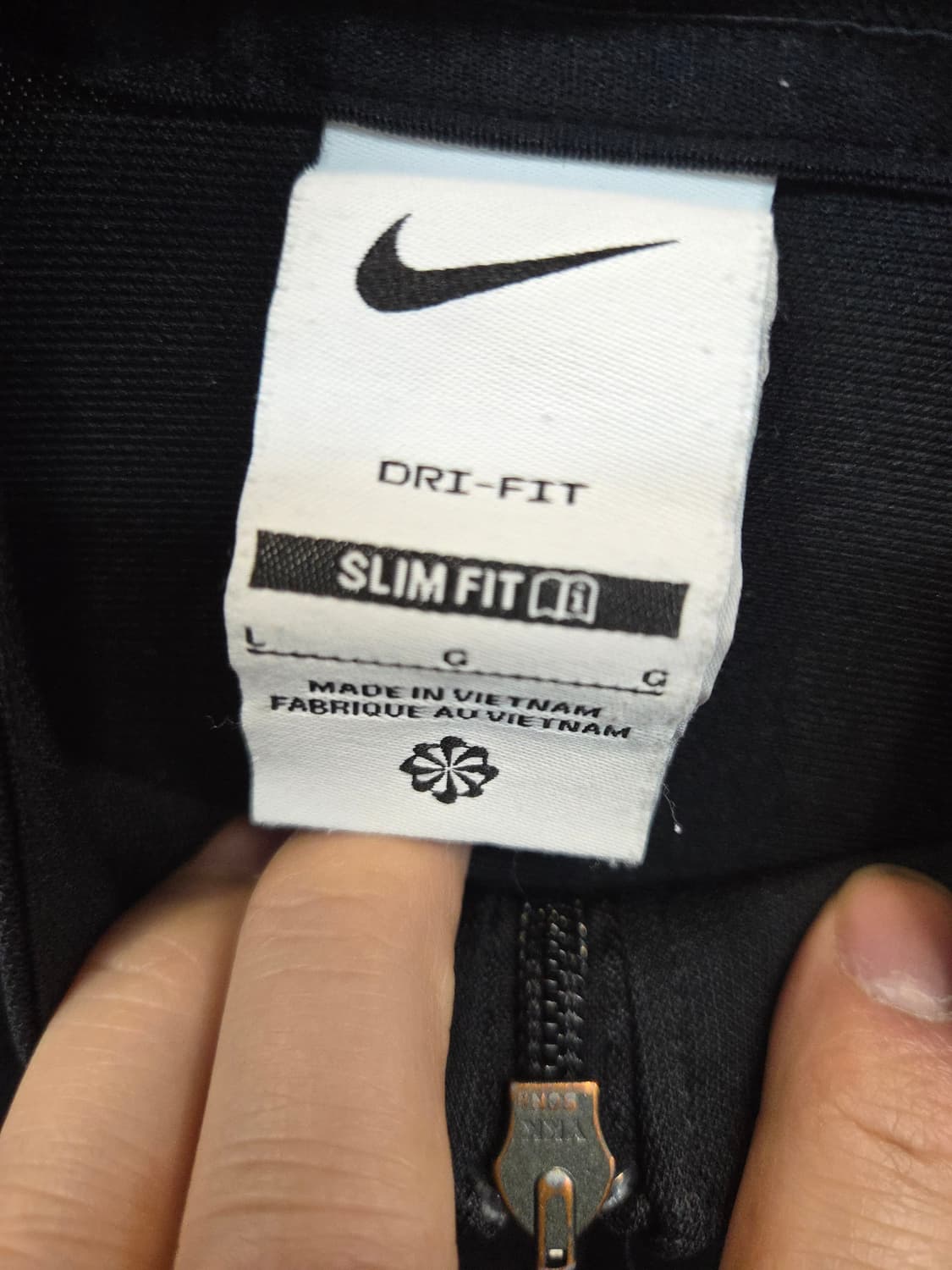 나이키 드라이핏 아카데미 23 트랙탑 져지 집업 L 슬림핏  상품이미지3