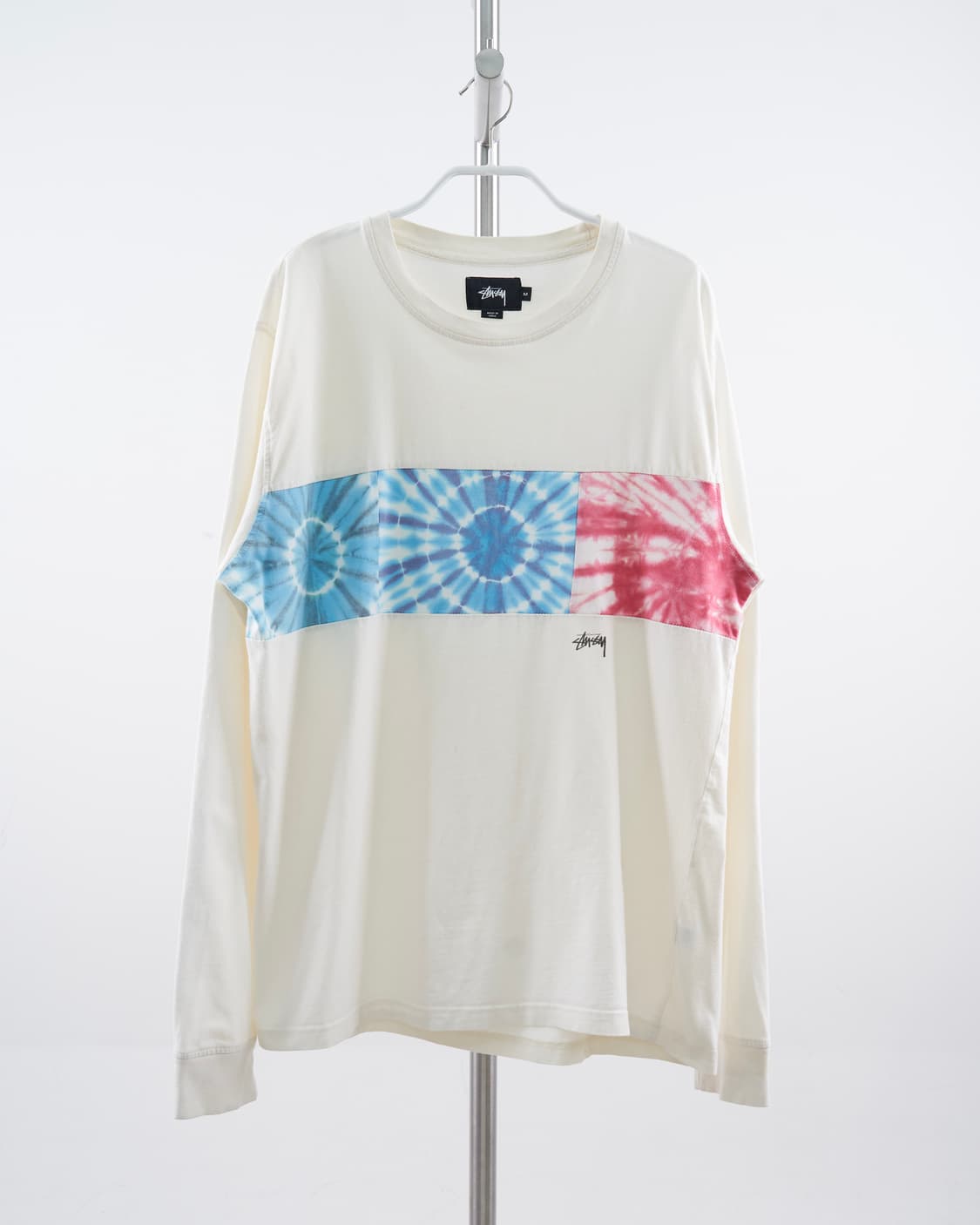 Stussy 타이다이 블럭 Ls 티셔츠 상품이미지1