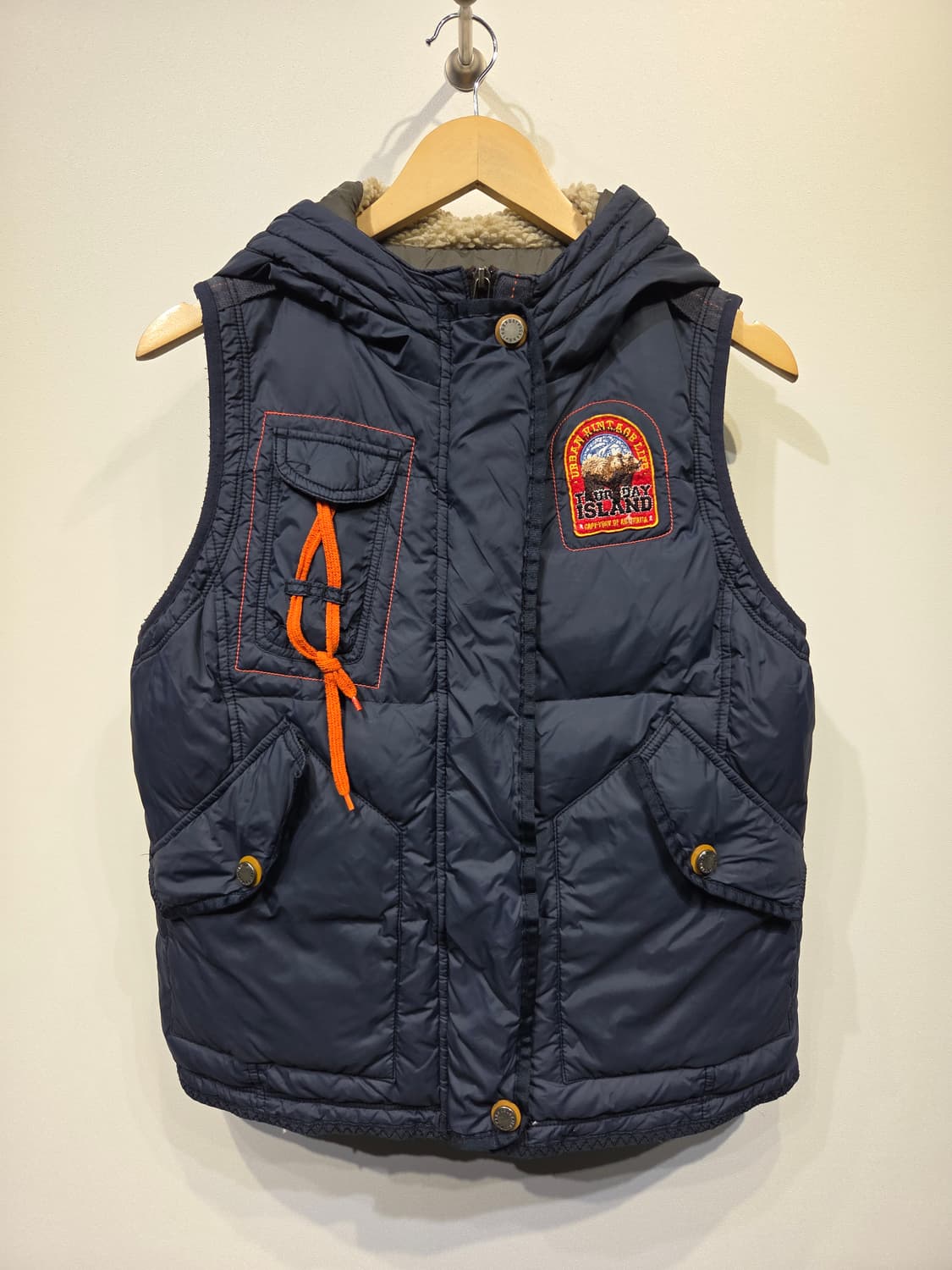 써스데이아일랜드 네이비 다운 패딩조끼_M 상품이미지3
