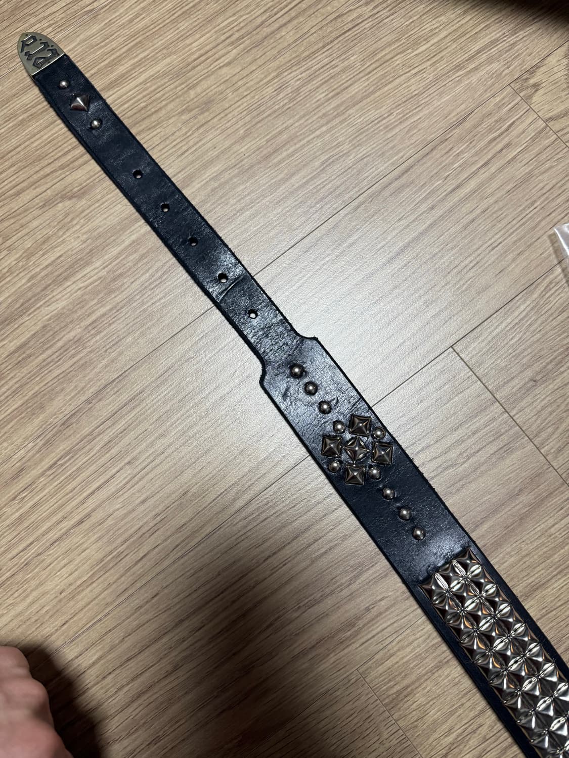 Erd texas surenade studded belt 80 size 상품이미지8