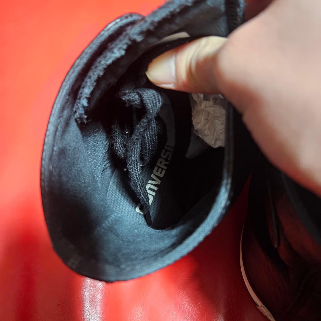 컨버스 빈티지 척테일러 텀블레더 하이탑 스니커즈 260size 상품이미지8