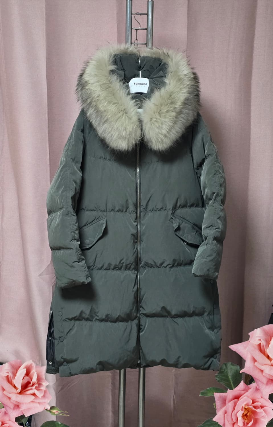 지고트 라쿤패딩/여55~66 상품이미지1