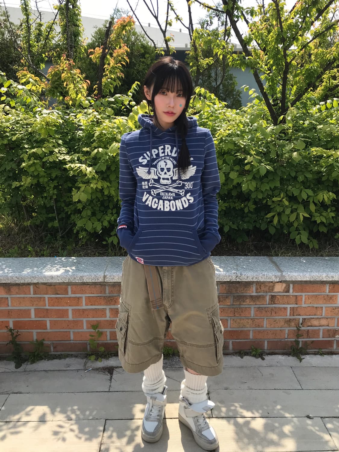 Superdry Blue Graphic Hoodie 상품이미지1