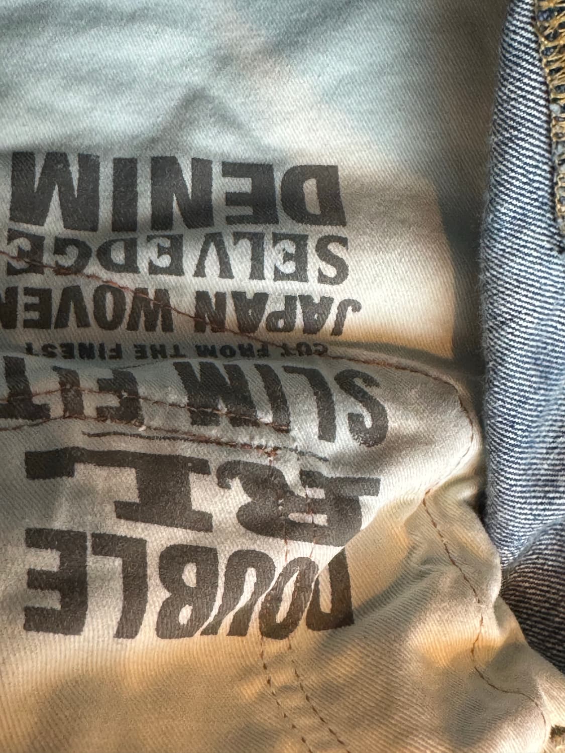 더블알엘 셀비지 슬림진 32 상품이미지6