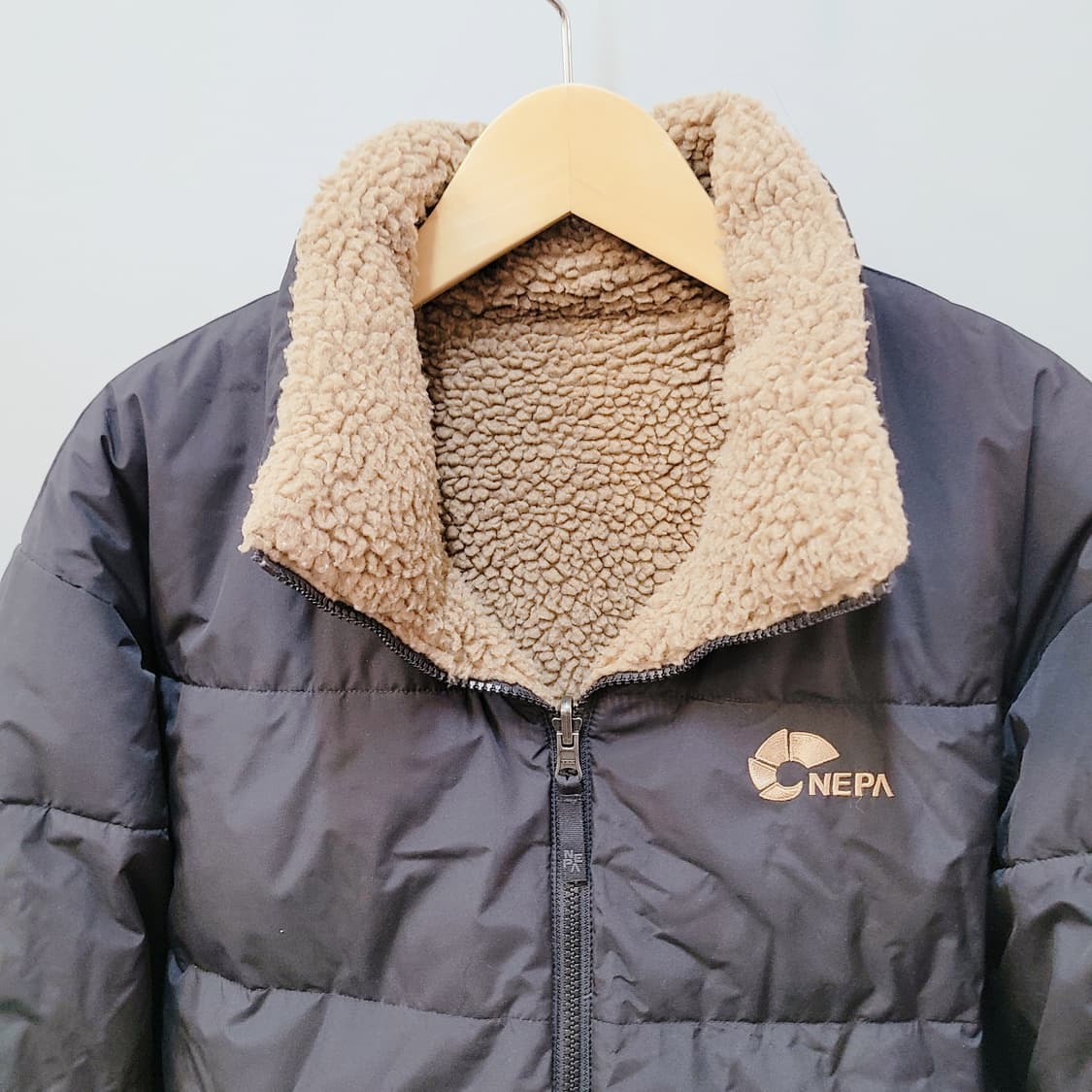 XXL) 네파 뽀글이 패딩점퍼  상품이미지4