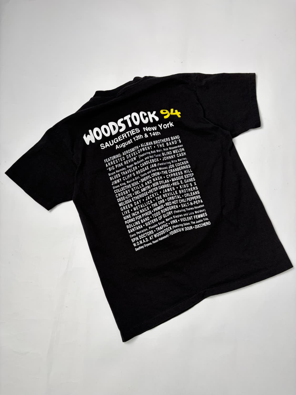 90s Woodstock Tee (black) 상품이미지2