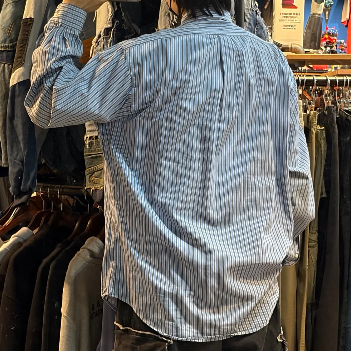 [No.9]Polo 폴로 스트라이프 긴팔셔츠 상품이미지5