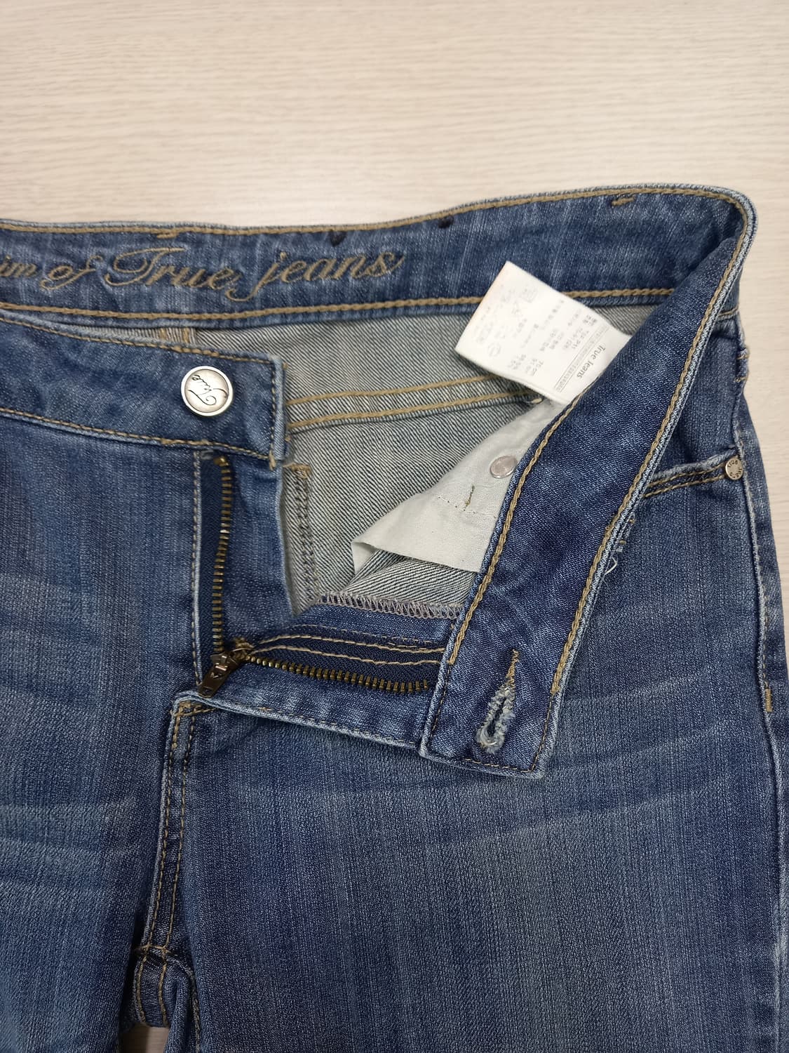 28 True Jeans 워싱 스판 부츠컷 28-868 상품이미지6