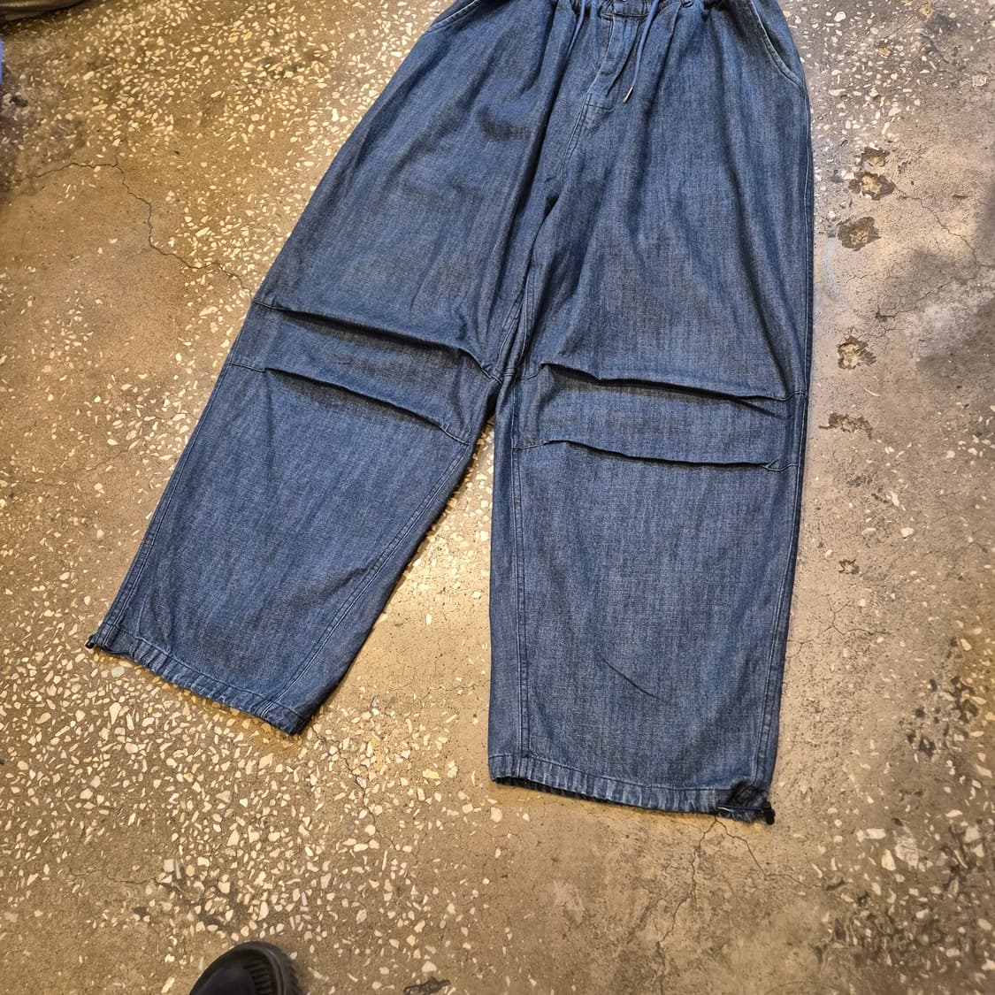 30~32인치 벌룬핏 데님 밴딩팬츠  상품이미지6