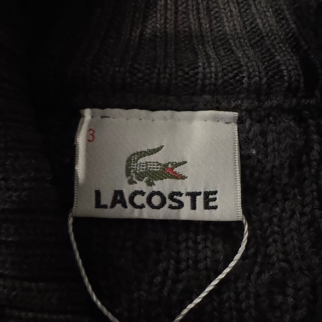 라코스테 긴팔 니트 집업⭐️277 상품이미지3