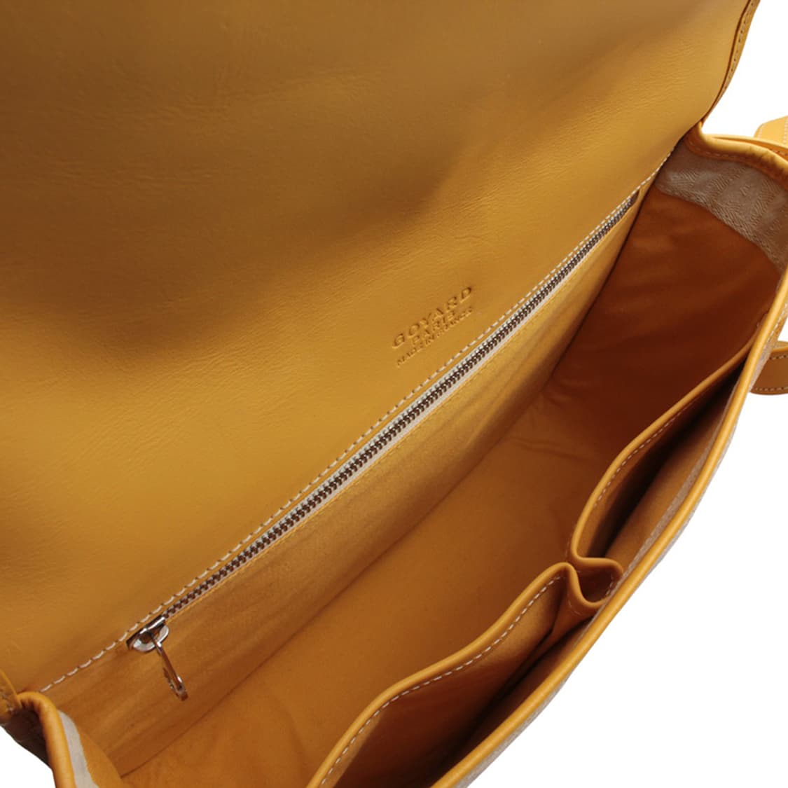 고야드 옐로우 마카쥬 캔버스 벨베데르 MM 상품이미지5