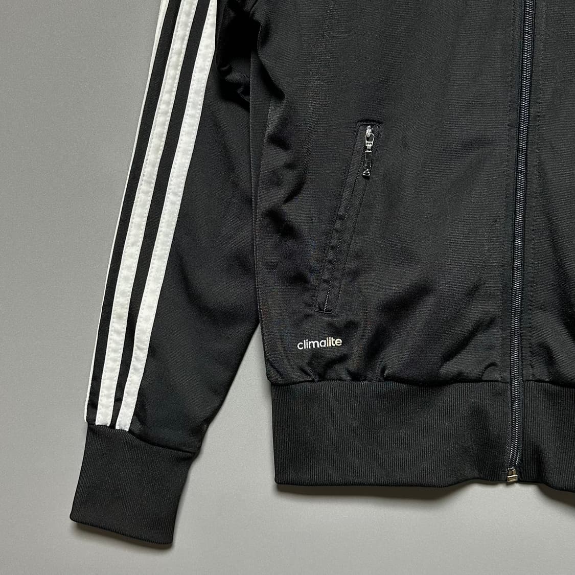 [XS]아디다스 삼선 블랙 트랙탑 져지 상품이미지3