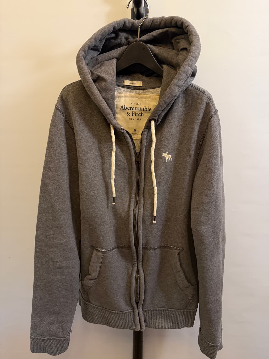 아베크롬비 스몰로고 후드집업 상품이미지3