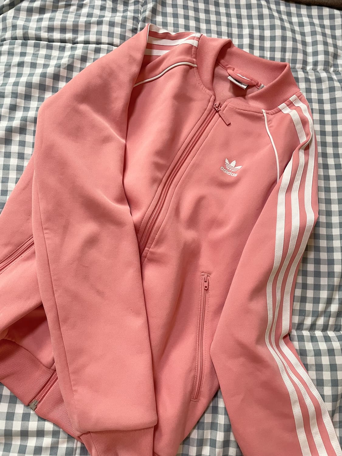 아디다스 핑크색 져지 상품이미지1