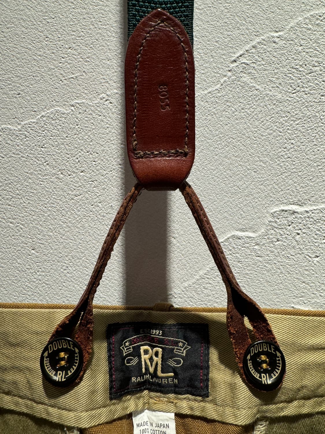 폴로 랄프로렌 Braided Leather 서스펜더 상품이미지3