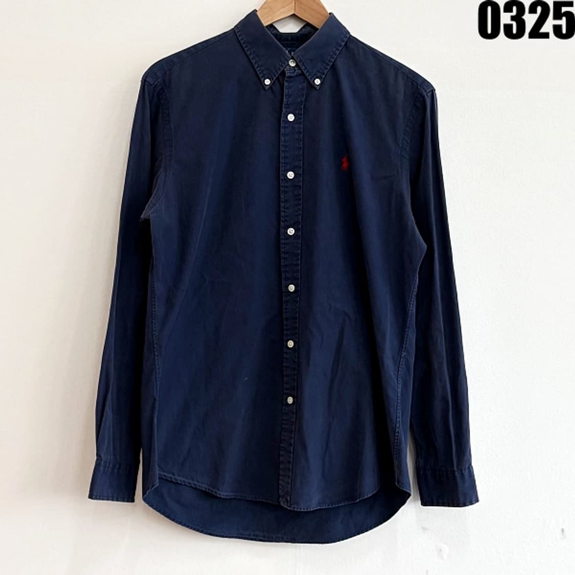 폴로 랄프로렌 커스텀핏 버튼다운 셔츠 M 0325 상품이미지1