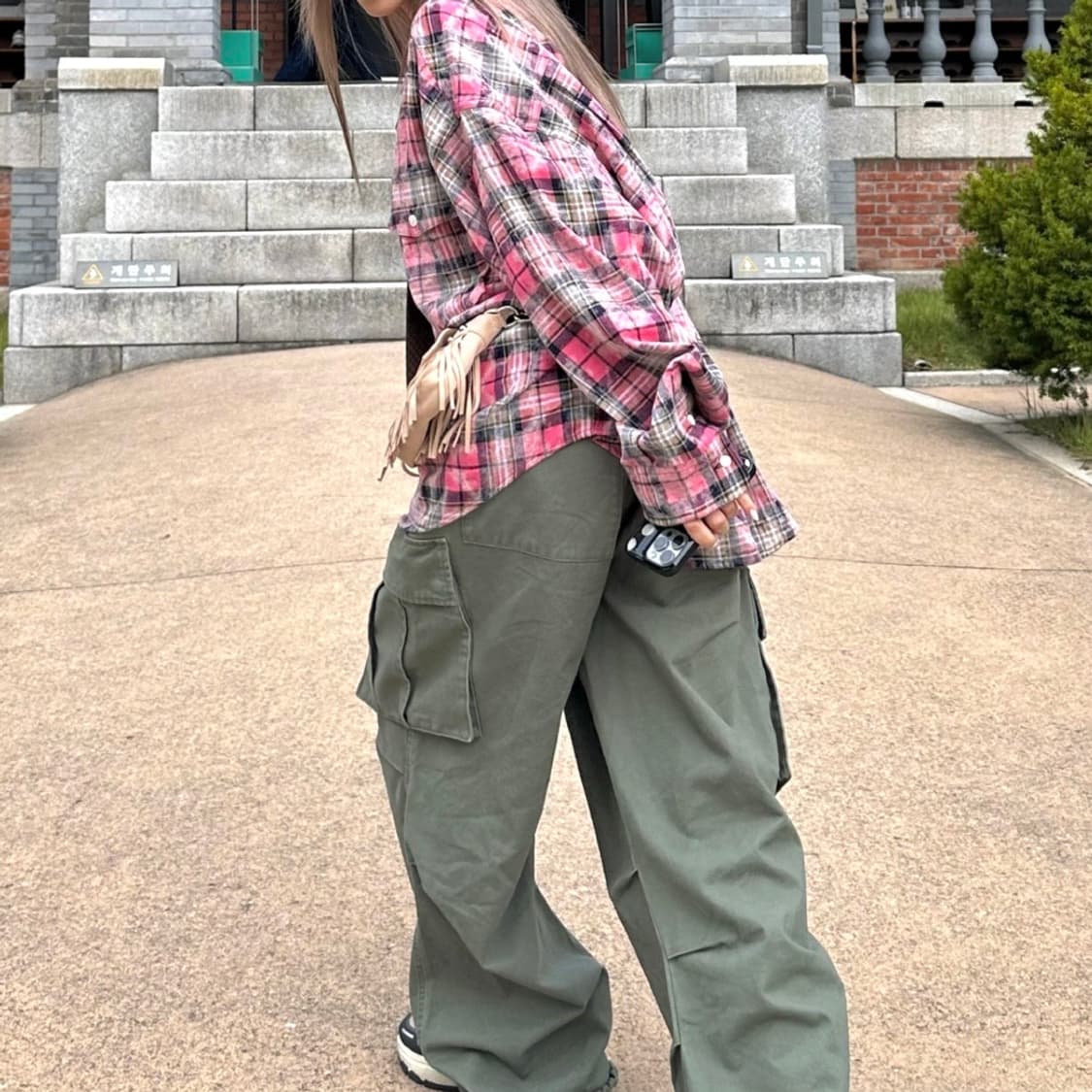 에즈이프캘리 WASH PARACHUTE CARGO PANTS 카고팬츠 상품이미지2