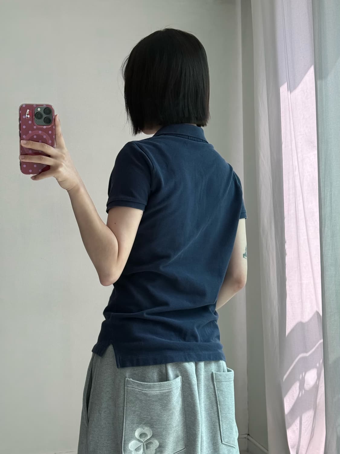 폴로 네이비 pk 반팔티 상품이미지4