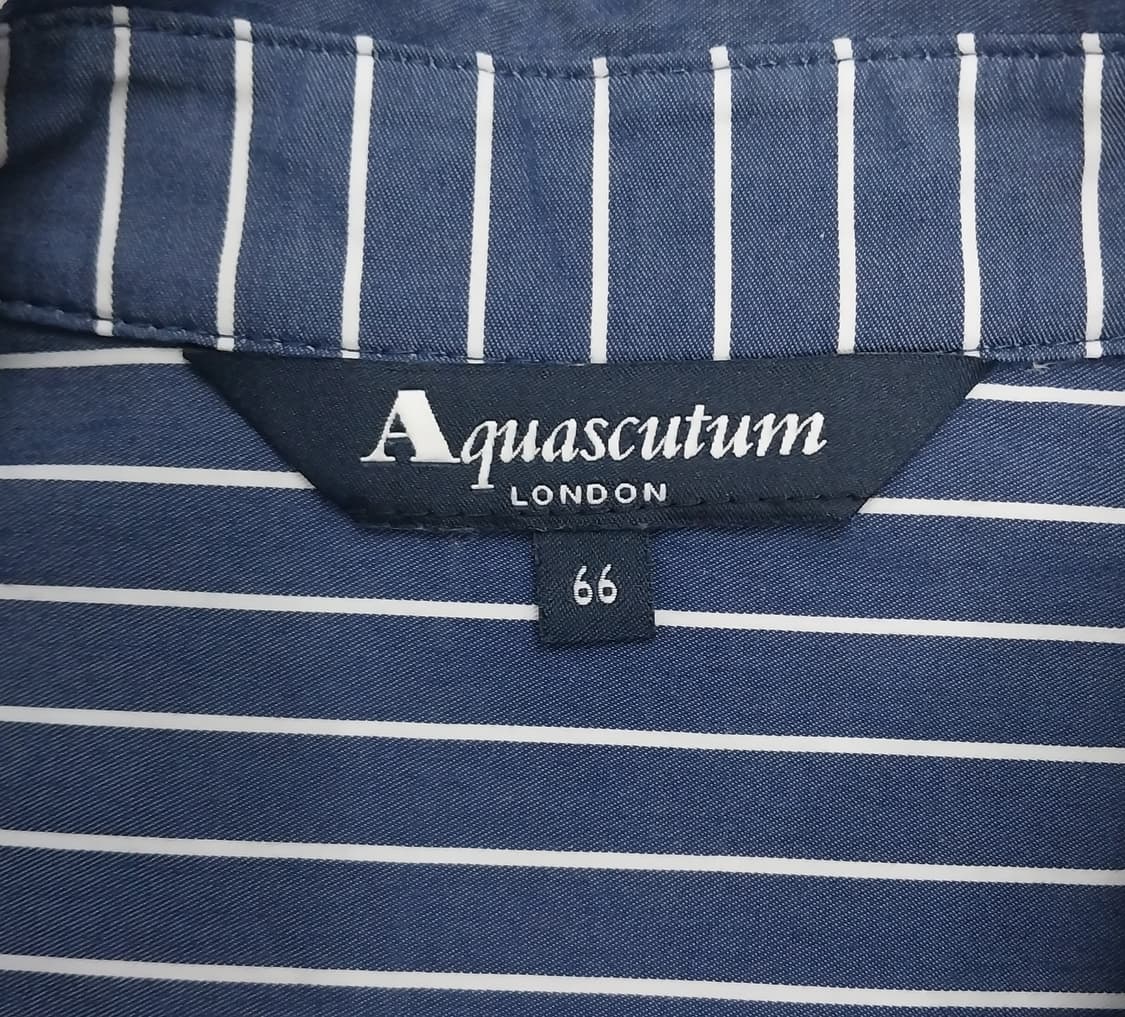 아쿠아스큐텀 스트라이프 셔츠 66 (55반까지) 상품이미지3