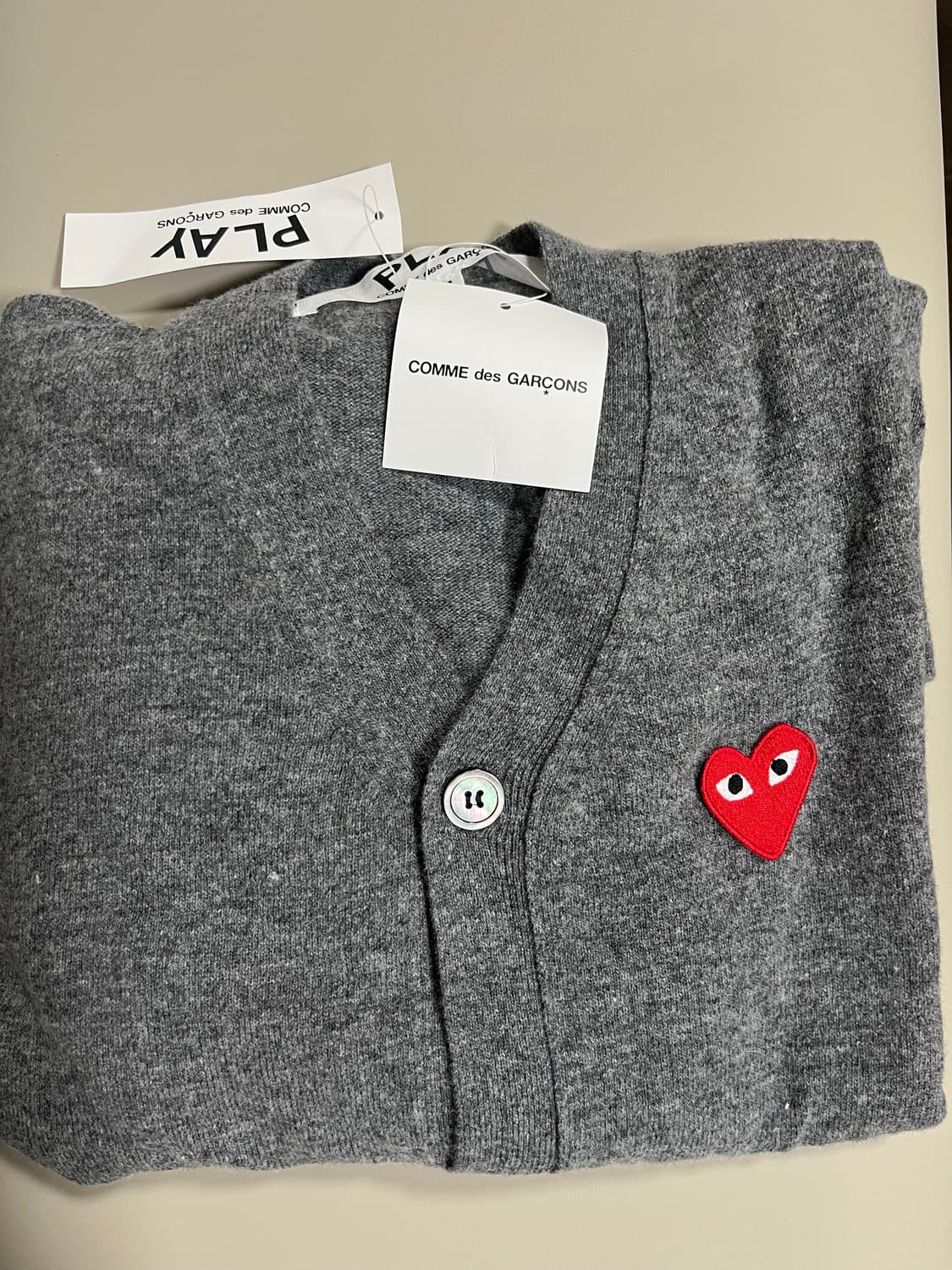 꼼데가르송 가디건 새상품 상품이미지1