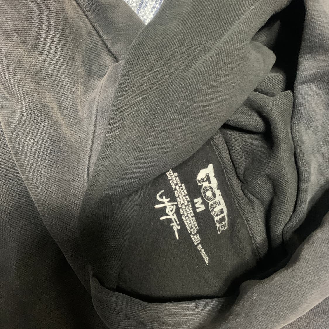 트레비스 스캇 내한 후드 M 상품이미지3