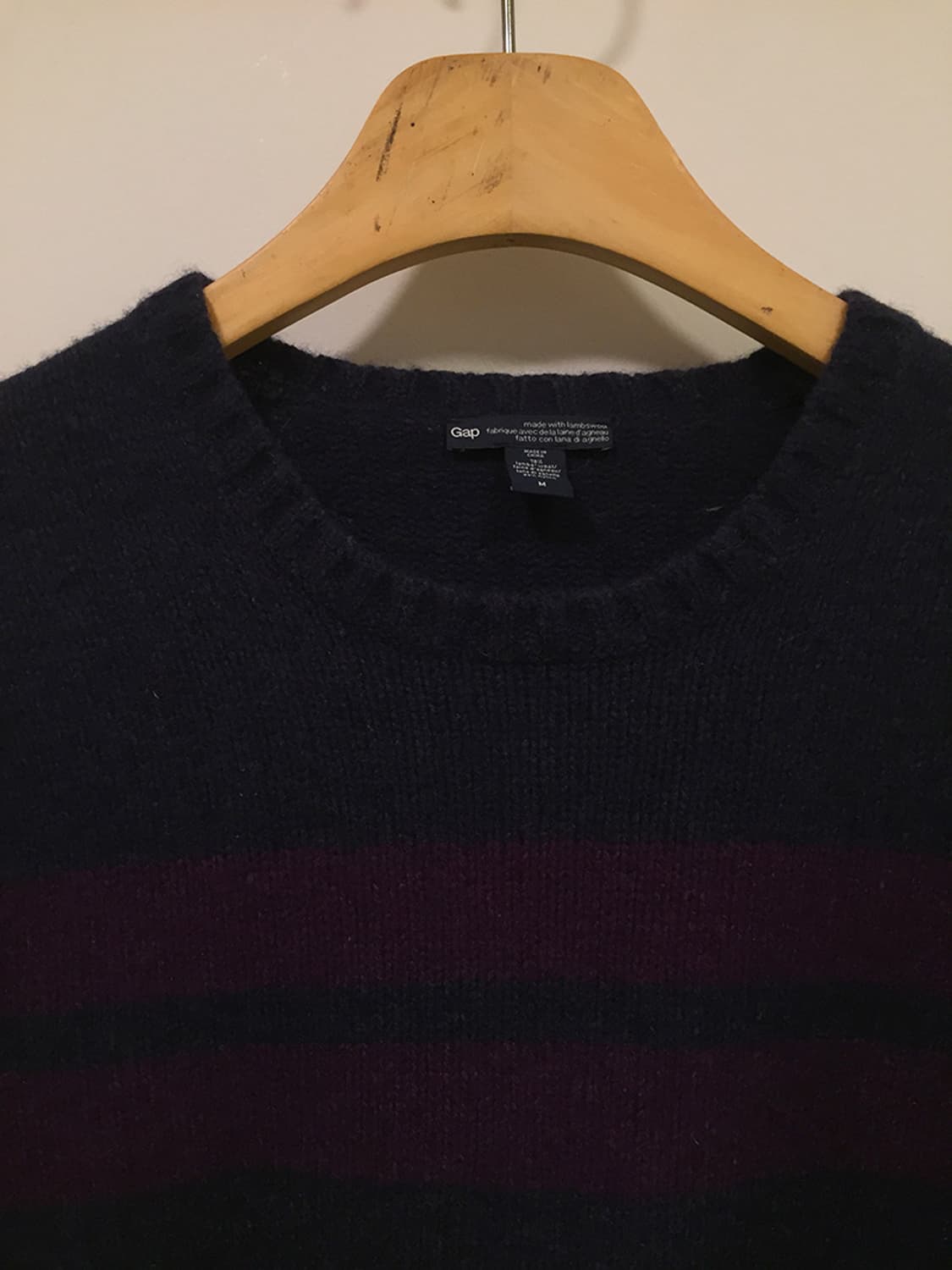 여성 GAP 라운드 니트 95 상품이미지3