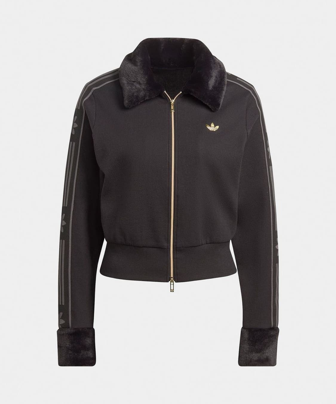 [단종] 아디다스 스키 시크 퍼 재킷 - 블랙 상품이미지1