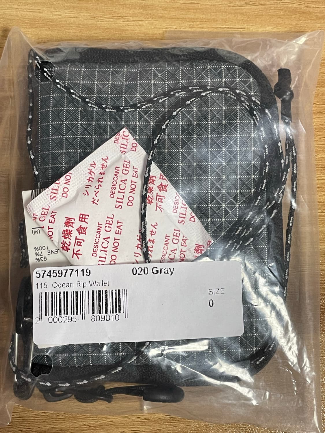 앤드원더 오션 립 월렛 지갑 그레이(✨새상품) 상품이미지3