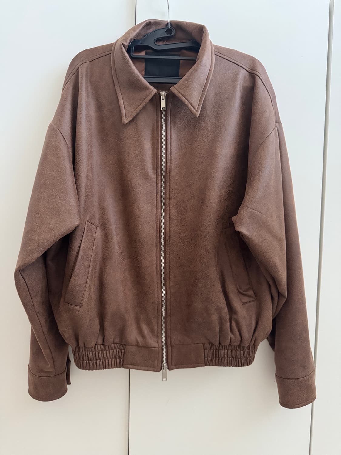 블랙모먼트 스웨이드 자켓 브라운 M 상품이미지1