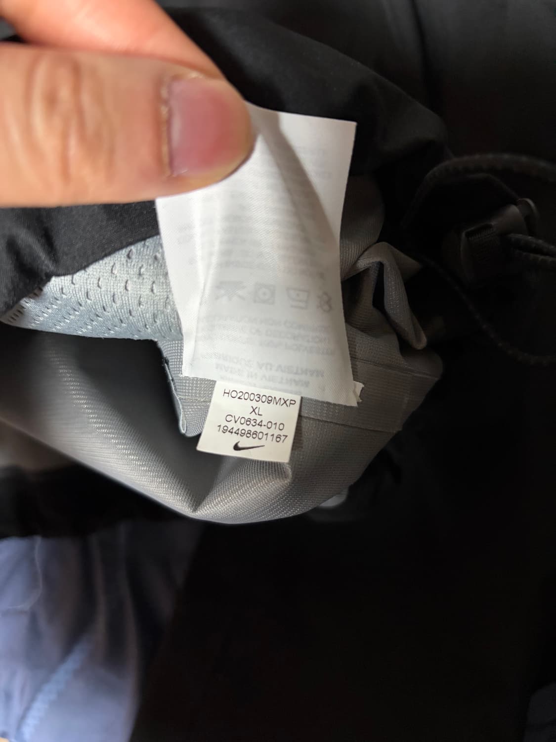 [XL] 나이키 ACG 고어텍스 미저리릿지 자켓 블랙 상품이미지6