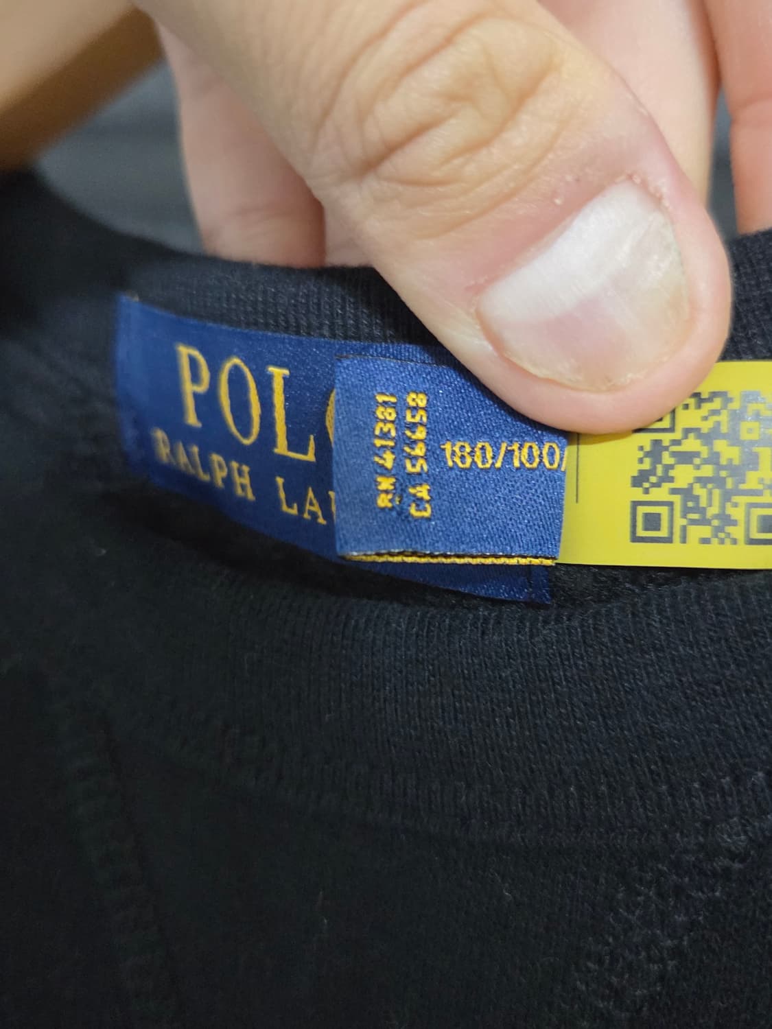 [폴로 랄프로렌] V넥 스티치 베이직 포니 맨투맨 | 00138 상품이미지4