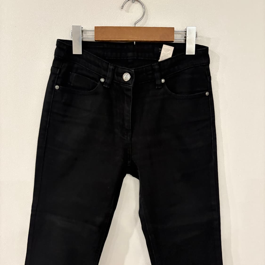 TIME 블랙 데님 팬츠 61-90 상품이미지3