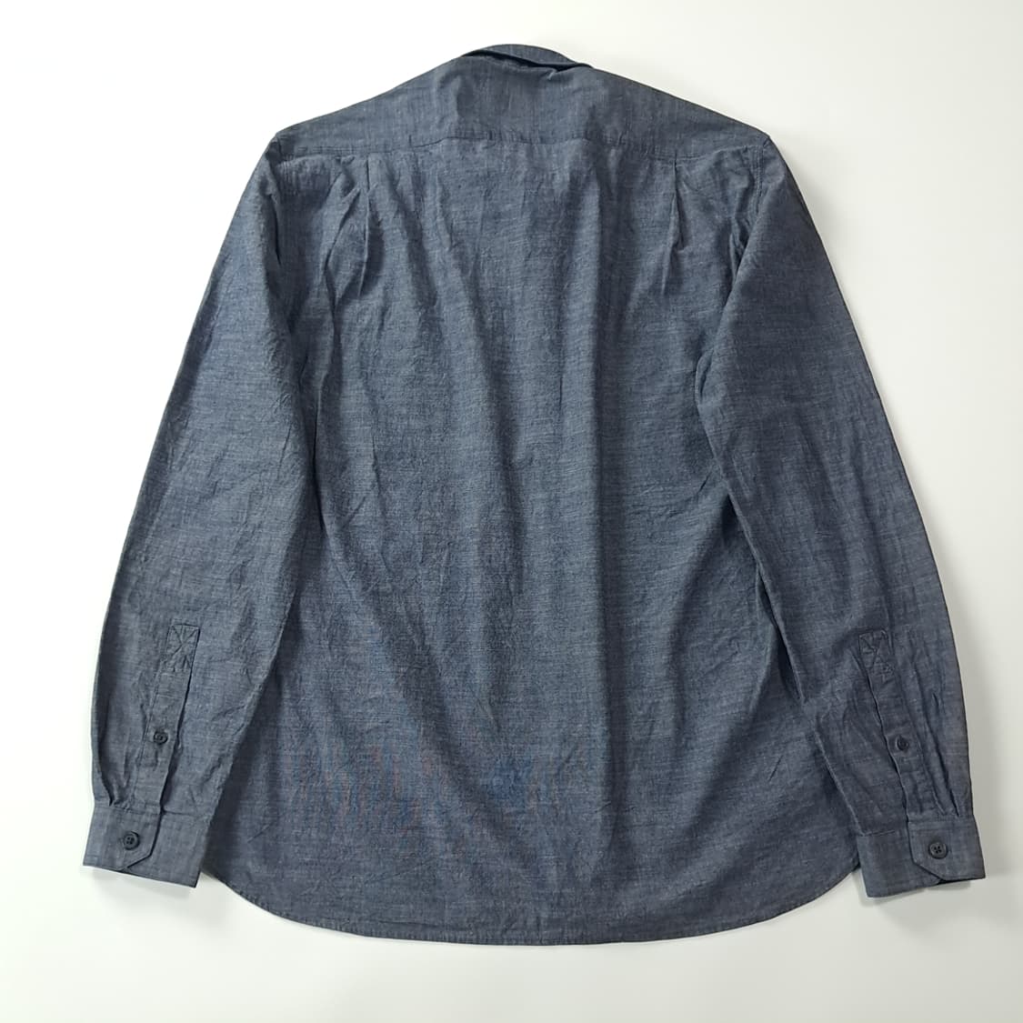 CK363 M 바버 페이즐리안감 샴브레이 셔츠 남방 상품이미지6