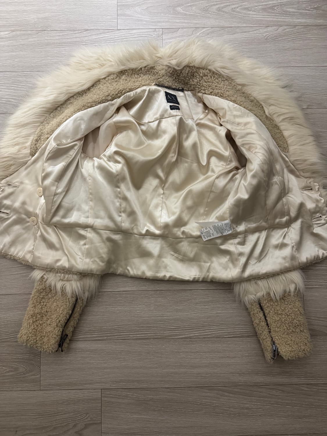 아르마니 익스체인지 빈티지 퍼자켓 상품이미지3