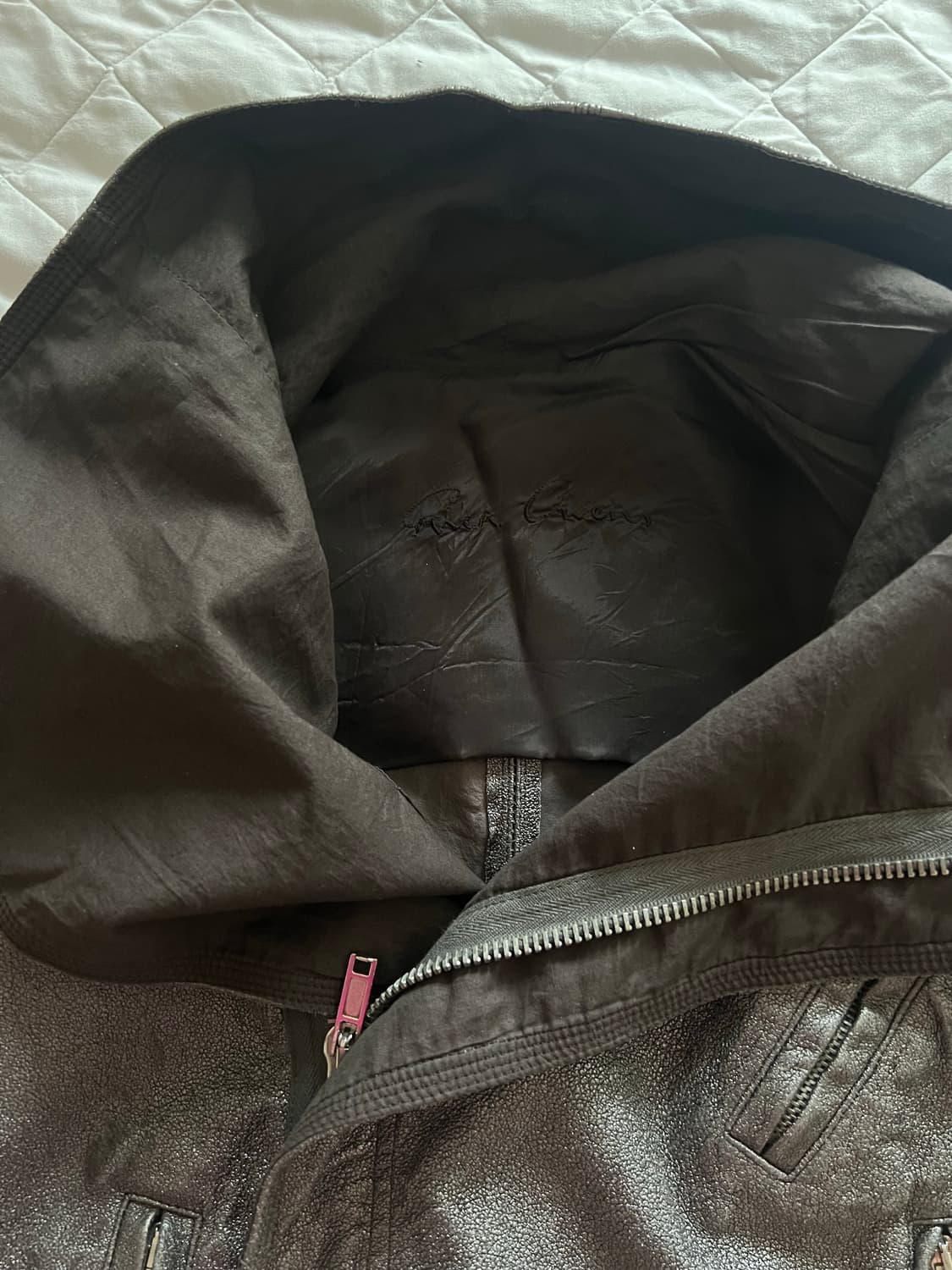 Rick Owen’s Archive Dark silver jacket  상품이미지3