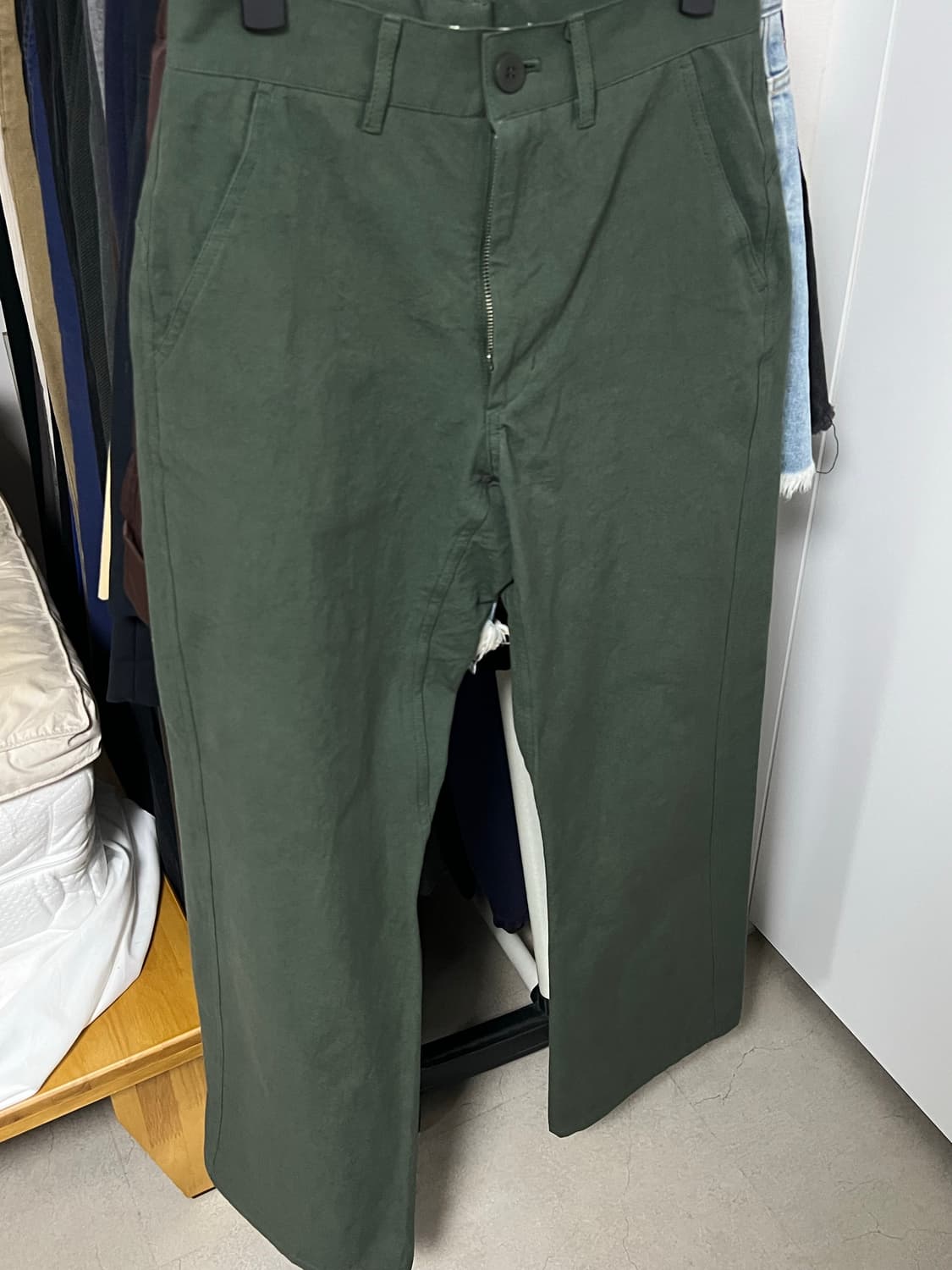 (1) colorcolour XYLOPHONE PANTS II 딥그린 상품이미지3