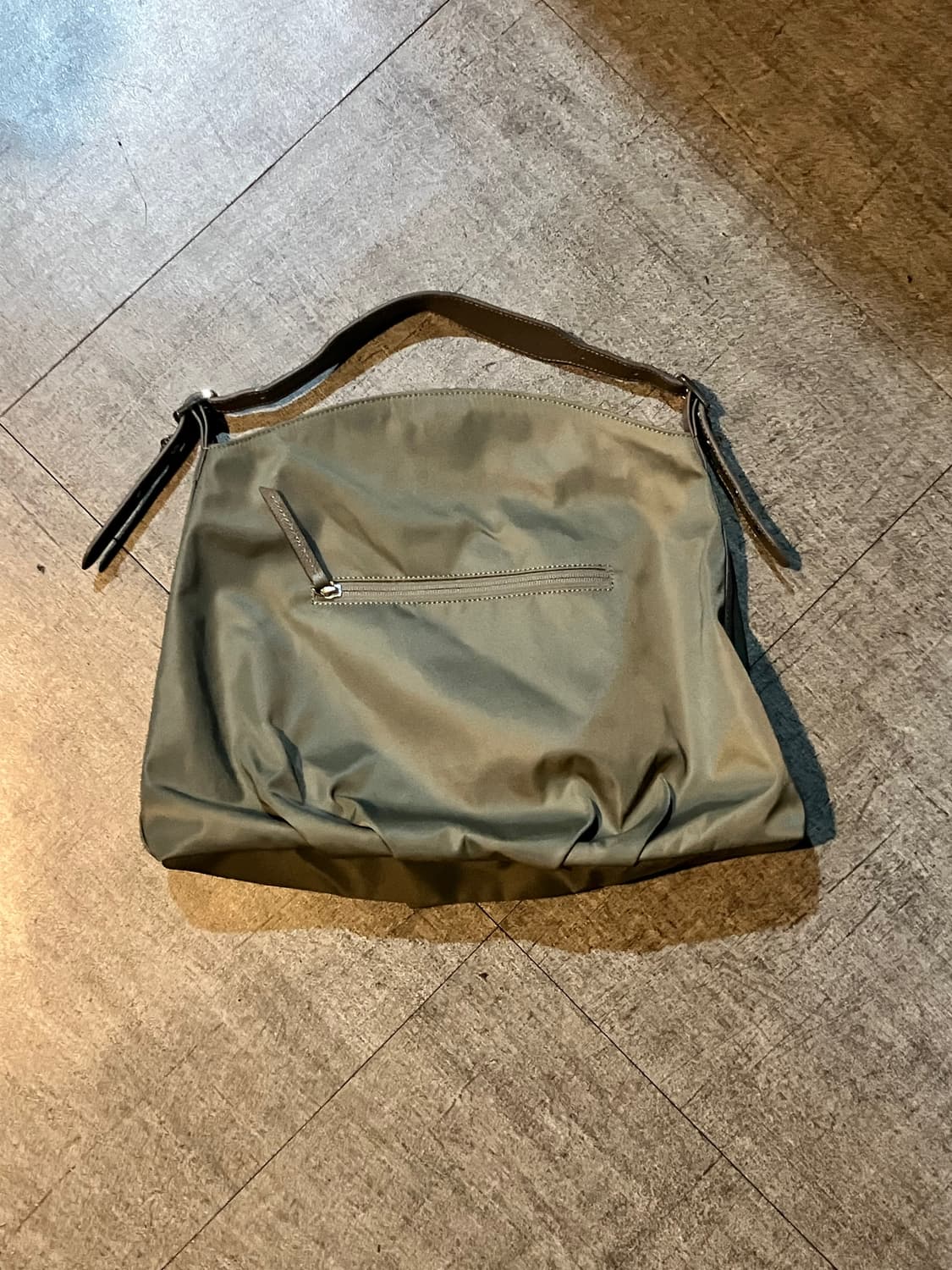 미국빈티지 포켓 나일론 숄더백 호퍼백 상품이미지1