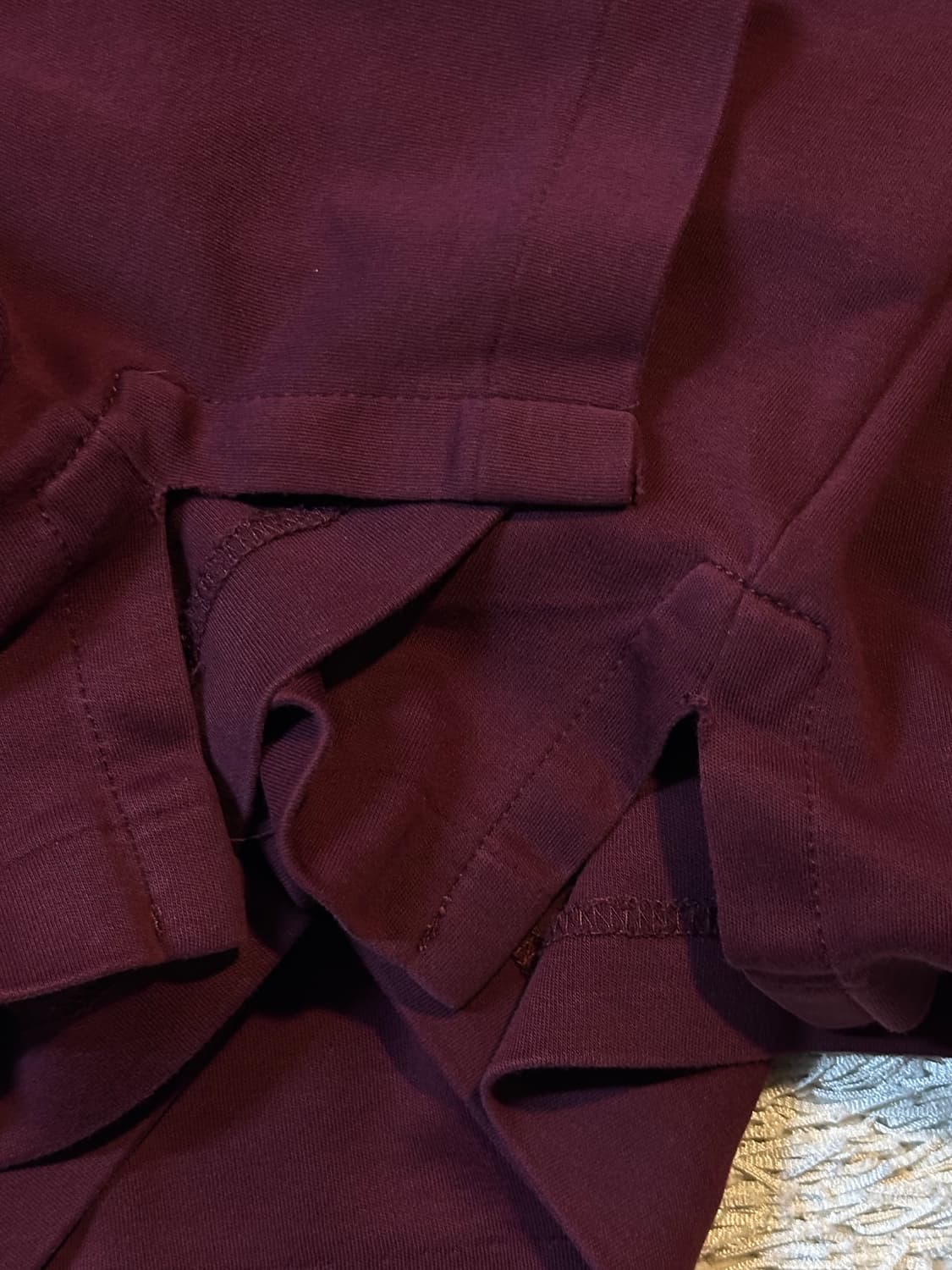 폴로 랄프로렌 신형 QR 멀티포니 PK 긴팔 카라티 버건디 상품이미지5