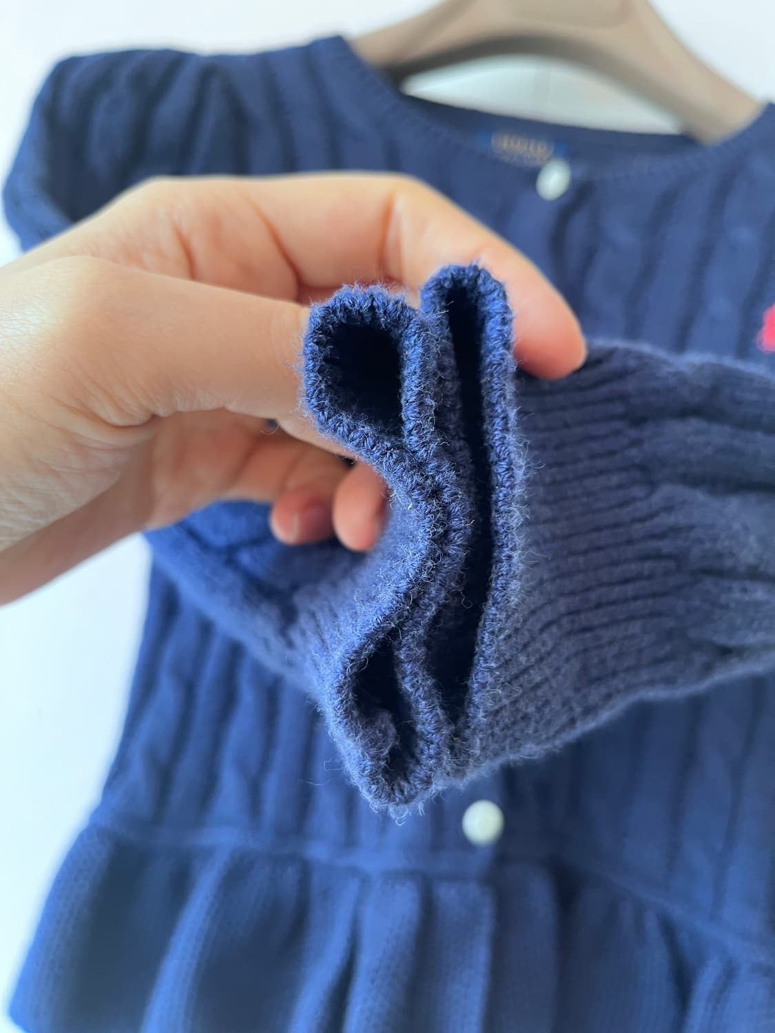 폴로랄프로렌 키즈 케이블가디건 5T사이즈 상품이미지3