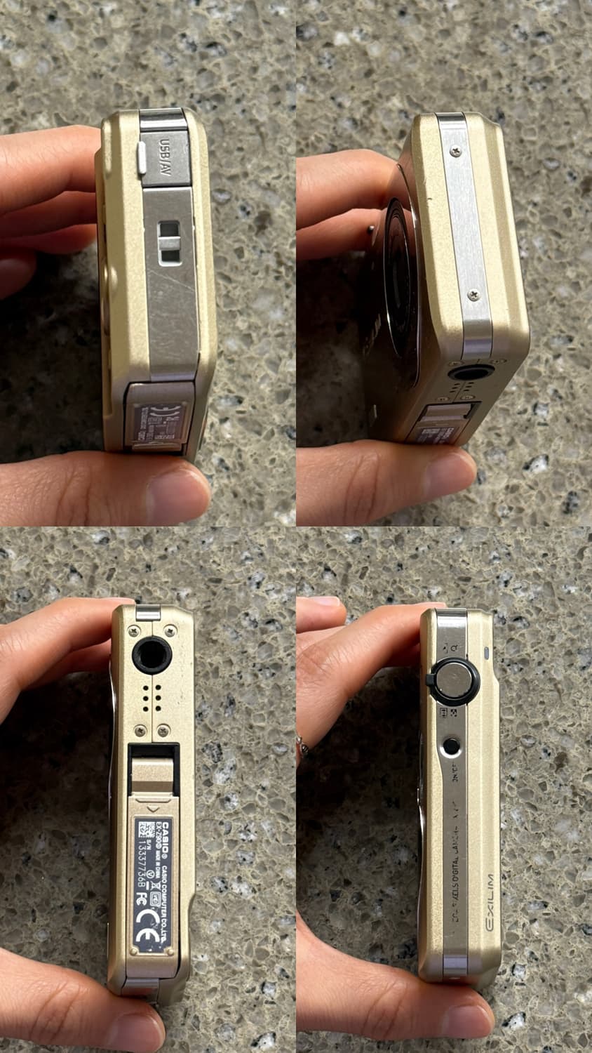 Casio Exilim ex-z90 카시오 ex-z90 골드 / 작례 O 상품이미지3