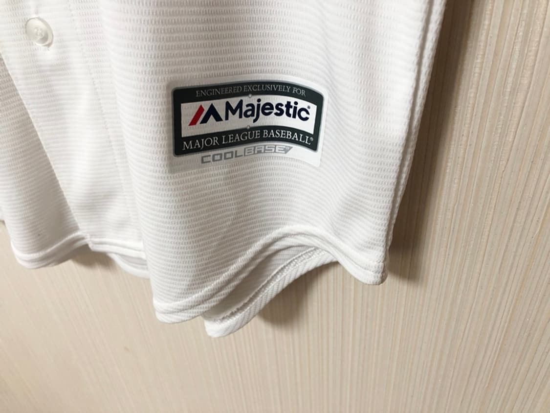 MLB 마제스틱 캔자스시티로얄스 홈유니폼/져지 L #35 에릭호스머 상품이미지7