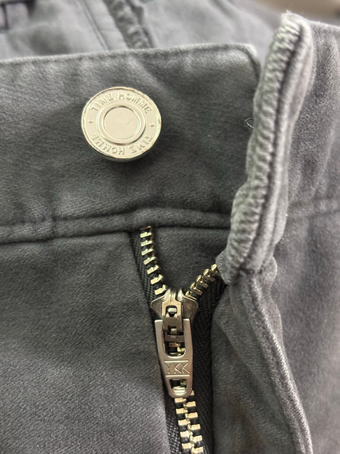 타임옴므 브러시드 워싱 스트레이트 팬츠86(34)/다크그레이 상품이미지6