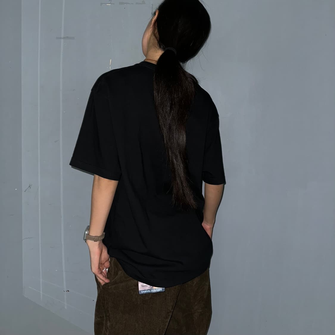 The stylistics big print T-shirt 상품이미지3