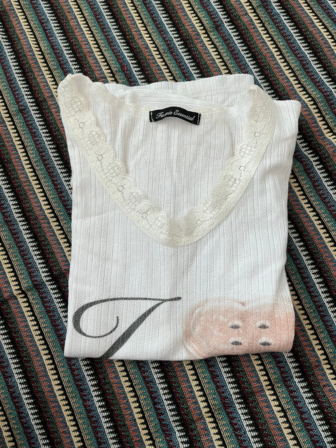 샵 페어리 레이스 반팔티셔츠 상품이미지1